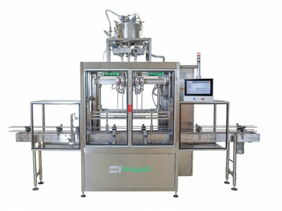 Diving automatic linear filling machine